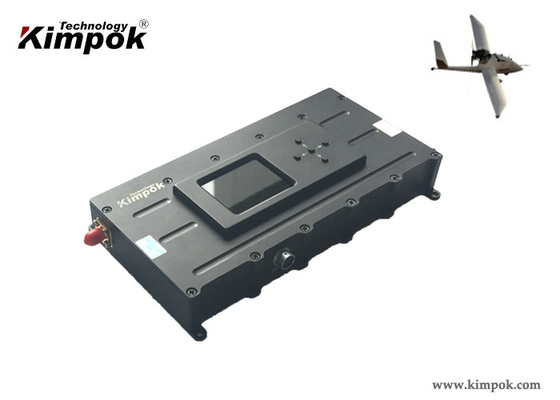 Videoübermittler H.265 1080P HD 60km LOS Kimpok COFDM für UAV