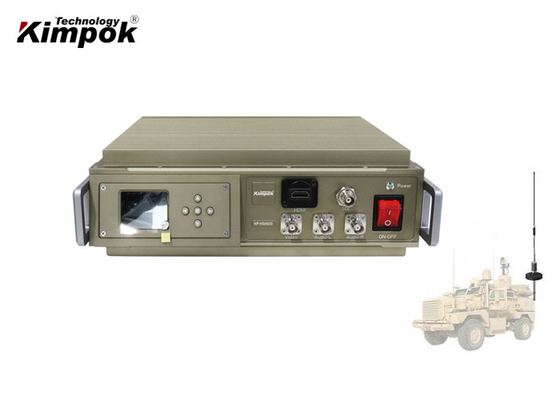 Fahrzeug angebrachter COFDM-Videoübermittler-lange Strecken-Radioapparat H.264 2K QPSK