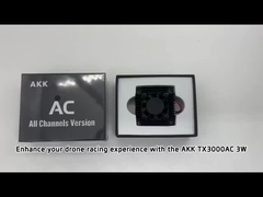 AKK 5.8G 3W Ultra RC FPV VTX 3000mW 80CH Langstrecken-Videoübertragung Drohnenzubehör