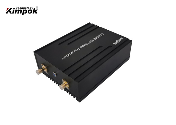 600Mhz UAV Datenverbindung 100km COFDM drahtloser digitaler Sender 5W 600g