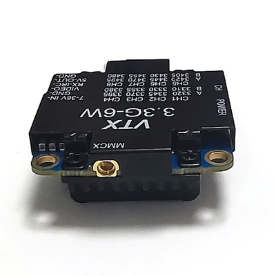 3.3Ghz 6W drahtloser Audio-Video-Sender 3.3G UAV FPV VTX Videoübertragung für RC-Drohne