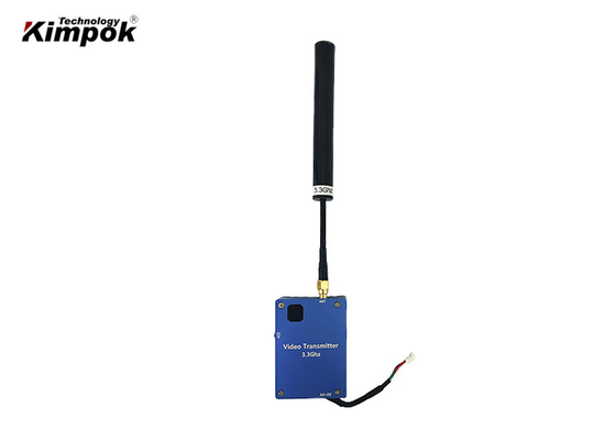 UAV-Videotransmitter-Empfänger-Kit 3.3Ghz 8CHs VTX VRX für Langstrecken-FPV-Rennen