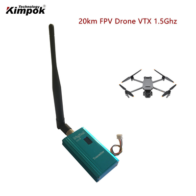 1.5G 1.5W Videoempfänger Analogsignal Wireless Transmitter und Empfänger VRX Für FPV Drohnen