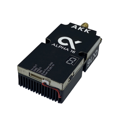 AKK Alpha16 drahtloser Videotransmitter 5.8G 16W FPV VTX 96CH für die Bildübertragung mit RC-Drohnen