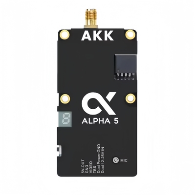 AKK Alpha5 VTX 5.8G 80CH 1w/2w/3w/4w Schaltbare Smart Audio Ultra Langstreckenübertragung