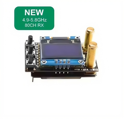 AKK Diversity RX 4.9G bis 5.8G FPV VRX Wireless Videoempfänger 80CH für RC FPV Racing Drohnen