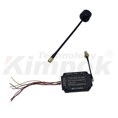 3.3G 3.5W FPV UAV Video-Sender 3.3 GHz VTX mit IRC 24CH 25mW/2000mW/3500mW FPV VTX Modul