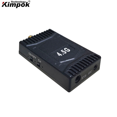 4.5G UAV Videoempfänger 4.5 GHz FPV VRX Drahtloser Videoempfang 20 km mit 16 Kanälen