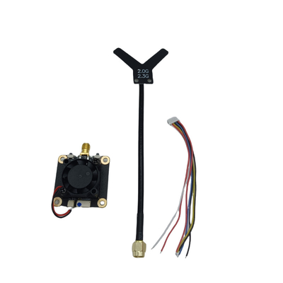 2.2G 1.6W Drohnen-Analog-Video-Sender 2.2 GHz FPV VTX Langstrecken-Videoübertragung