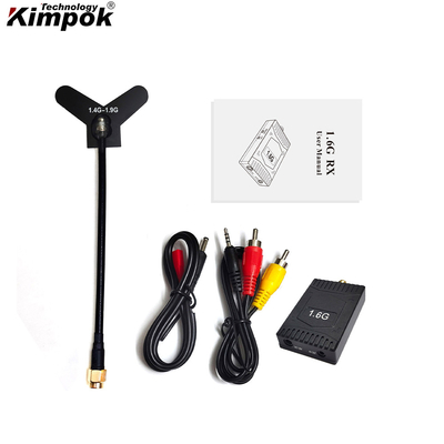 1.6G FPV VRX 1.6Ghz analoge drahtlose UAV-Videotransmitter für Drohnen für die Bildübertragung in großer Entfernung