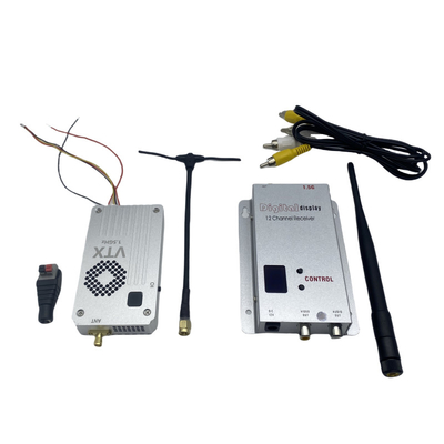 1.5G 5W FPV Wireless Video Sender und Empfänger 20km Langstrecken VTX VRX RC Racing