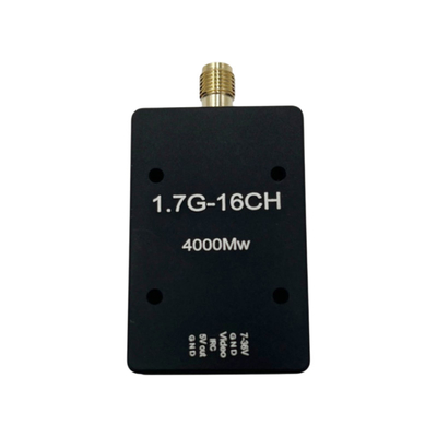 1.7Ghz 4W FPV-Analog-Video-Sender mit Langstrecken-Wireless-VTX für UAV-Video-TX
