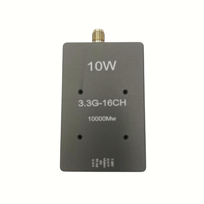3.3G 10W Drohnenvideotransmitter 3.3Ghz FPV Wireless VTX für Langstreckenvideosender