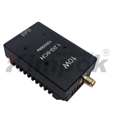 40 km Langstrecken-Wireless VTX 1.2Ghz 10W UAV Videoübertrager FPV VTX Videoverbindung 9CH