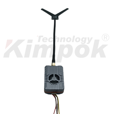 1,7 GHz VTX Wireless UAV Video Sender unterstützt IRC Tramp Video Link 4W RF Leistung VTX